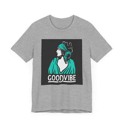 Good Vibe T-shirt, Summer Tshirt, Aesthetic Shirt, Positive Vibe Unisex Shirt, Crewneck Shirt, Short Sleeve Tee, Gift for Him, Gift for Her