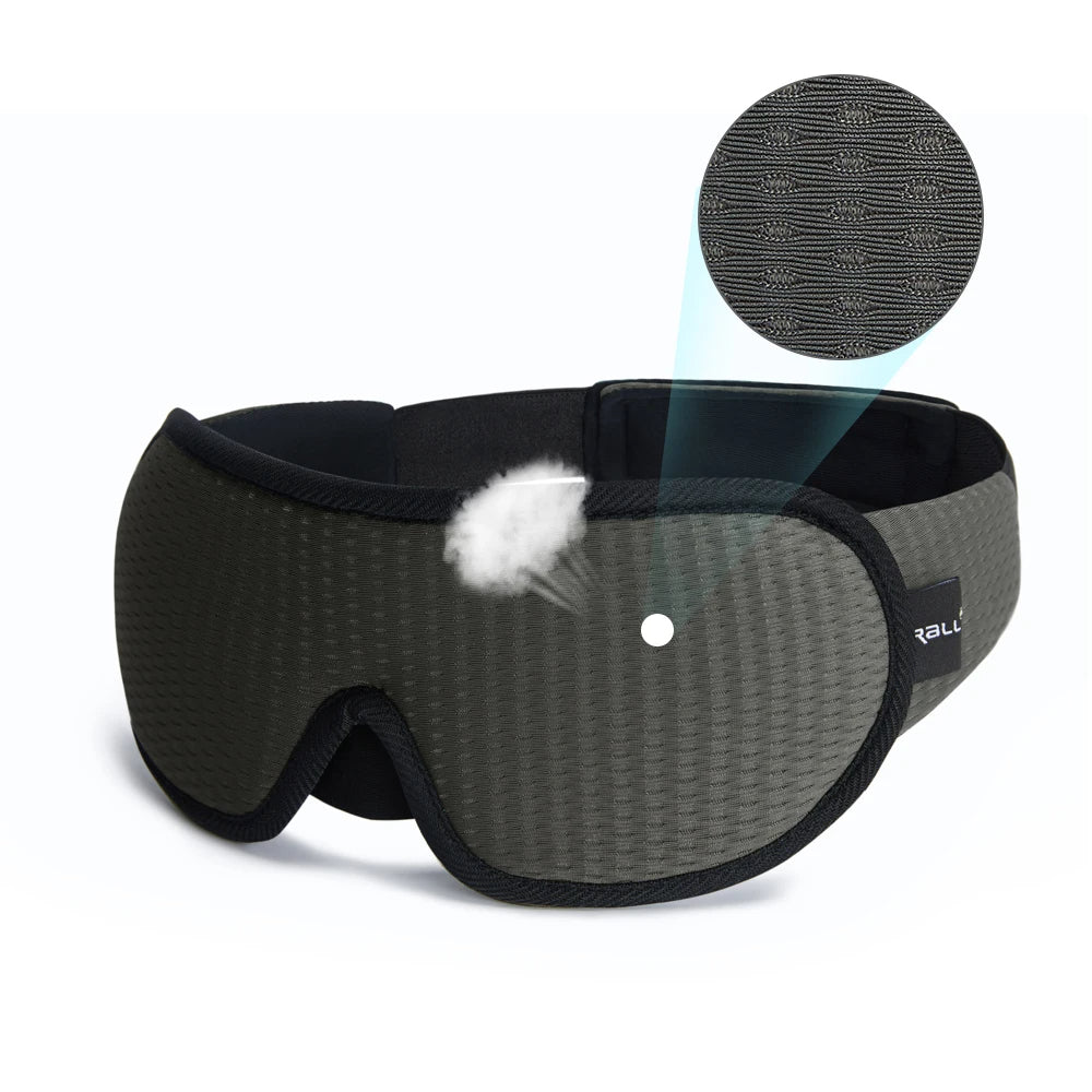 3D Sleeping Mask Block Out Light Soft Padded