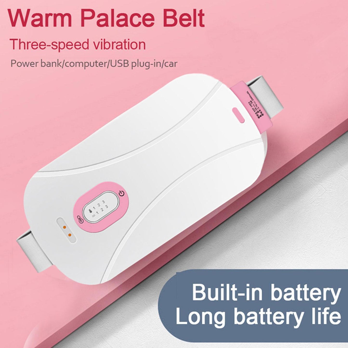 Portable Menstrual Cordless Electric Heating Pad