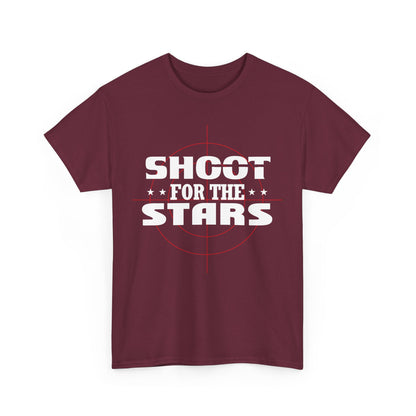 Inspiring 'Shoot for the Stars' T-shirt | Motivational Tee for Dreamers