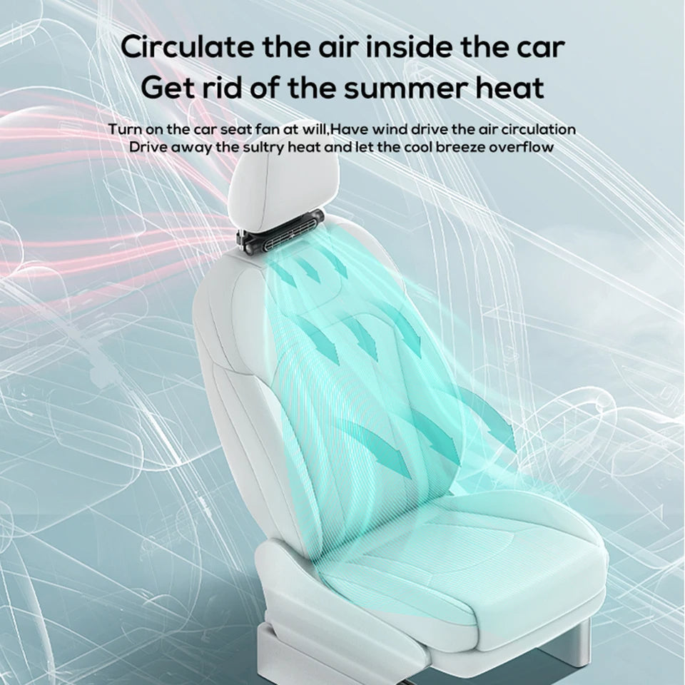 Cooling Car Seat Fan