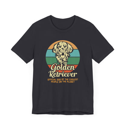 Golden Retriever T-shirt, Dog Lover Tshirt, Pet Dog Shirt, Animal Unisex Shirt, Crewneck Shirt, Short Sleeve Tee, Gift for Him, Gift for Her