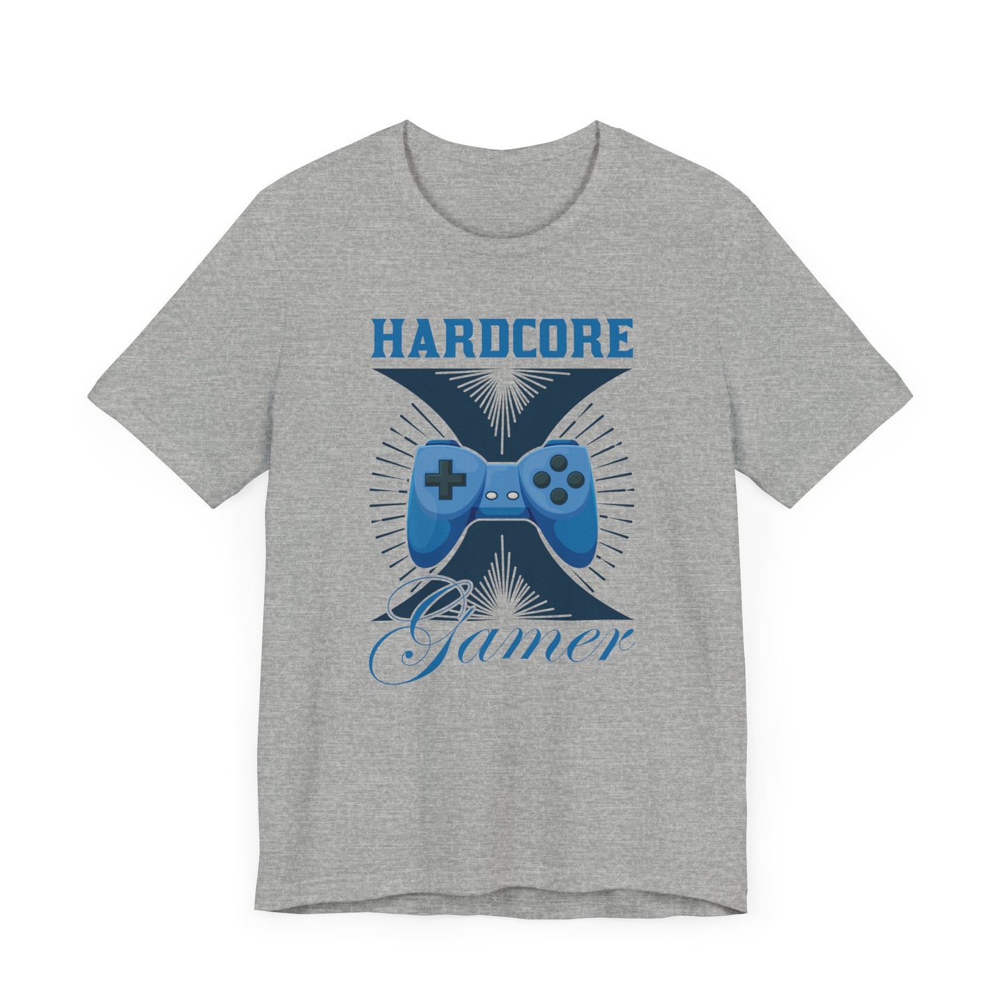 Hard Core Gamer T-shirt, Gamer Tshirt, Gaming Shirt, Unisex Shirt, Crewneck Shirt, Short Sleeve Tee, Gift for Him, Gift for Her