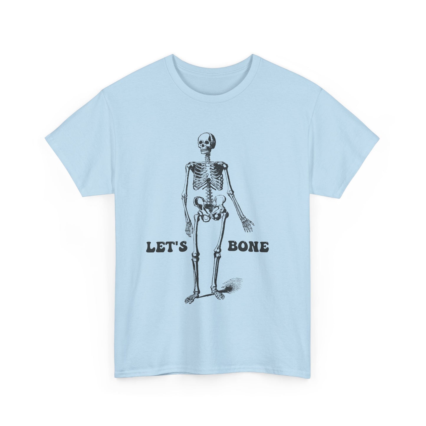 Let's Bone Halloween Skeleton T-Shirt - Funny Halloween Tee