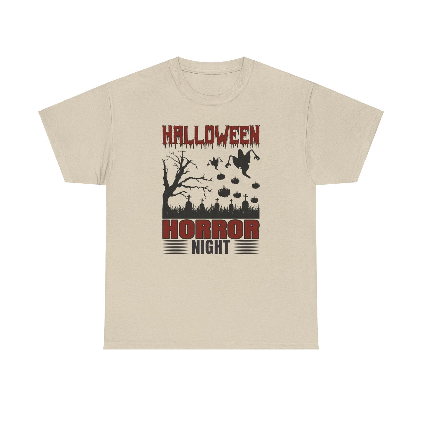 Halloween Horror Night T-Shirt - Spooky Season Apparel