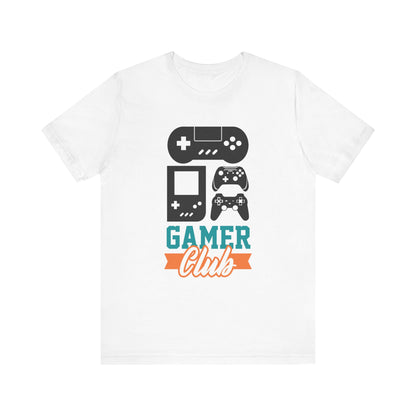 Gamer Club T-shirt, Game Club Tshirt, Gaming Shirt, Gameboy Unisex Shirt, Crewneck Shirt, Short Sleeve Tee, Gift for Him