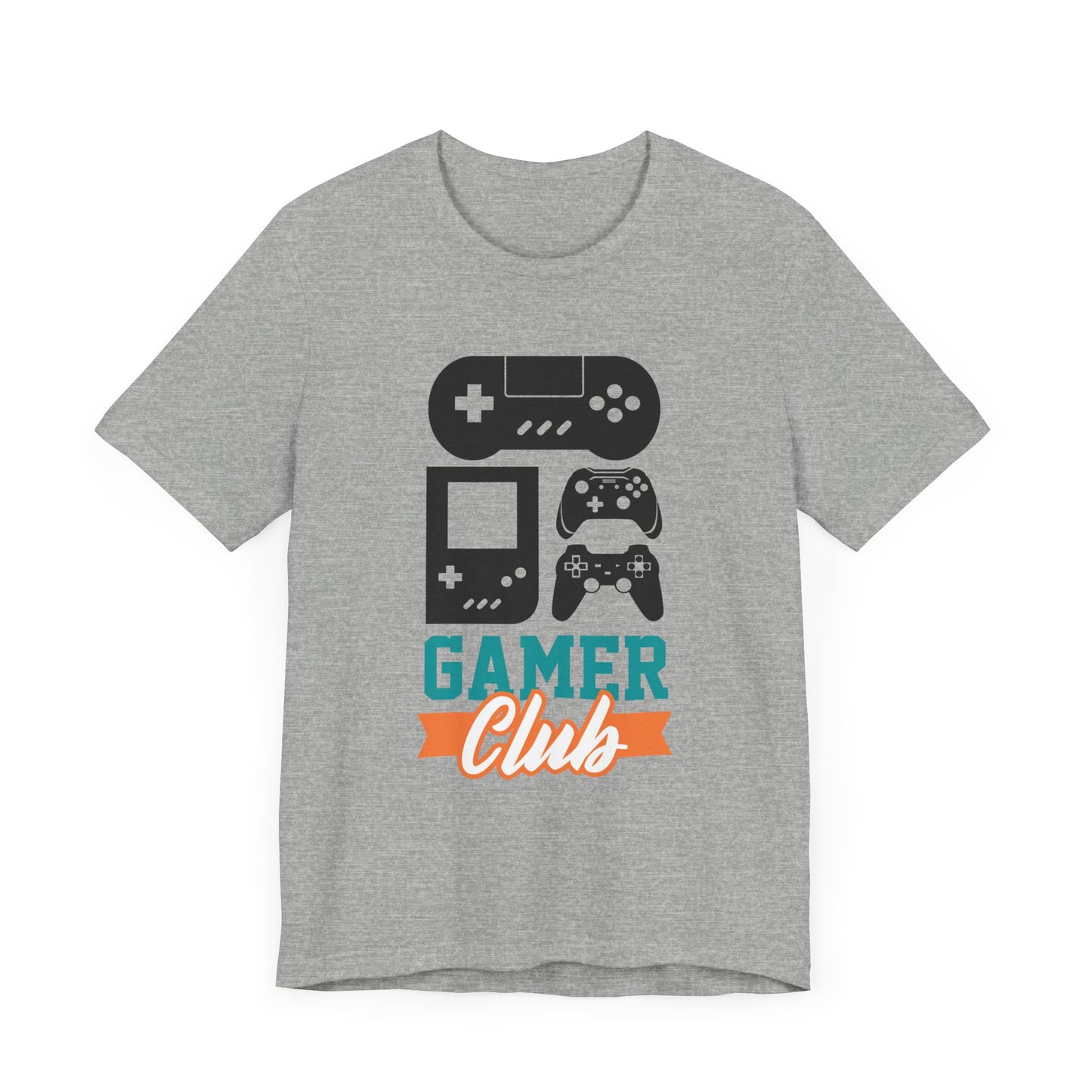 Gamer Club T-shirt, Game Club Tshirt, Gaming Shirt, Gameboy Unisex Shirt, Crewneck Shirt, Short Sleeve Tee, Gift for Him