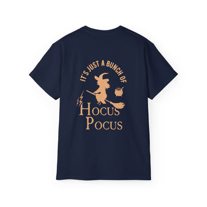 Hocus Pocus Halloween T-Shirt - Witchy Quote Tee - Spooky Apparel