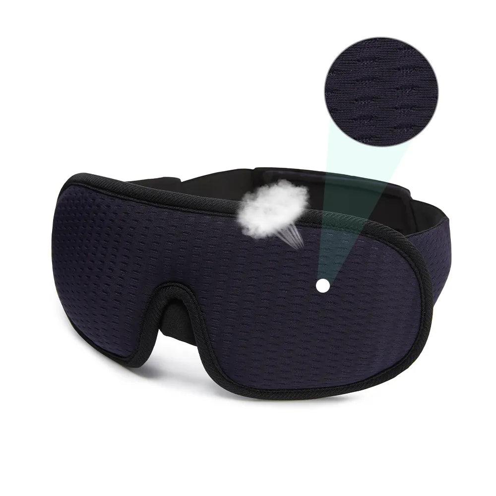 3D Sleeping Mask Block Out Light Soft Padded