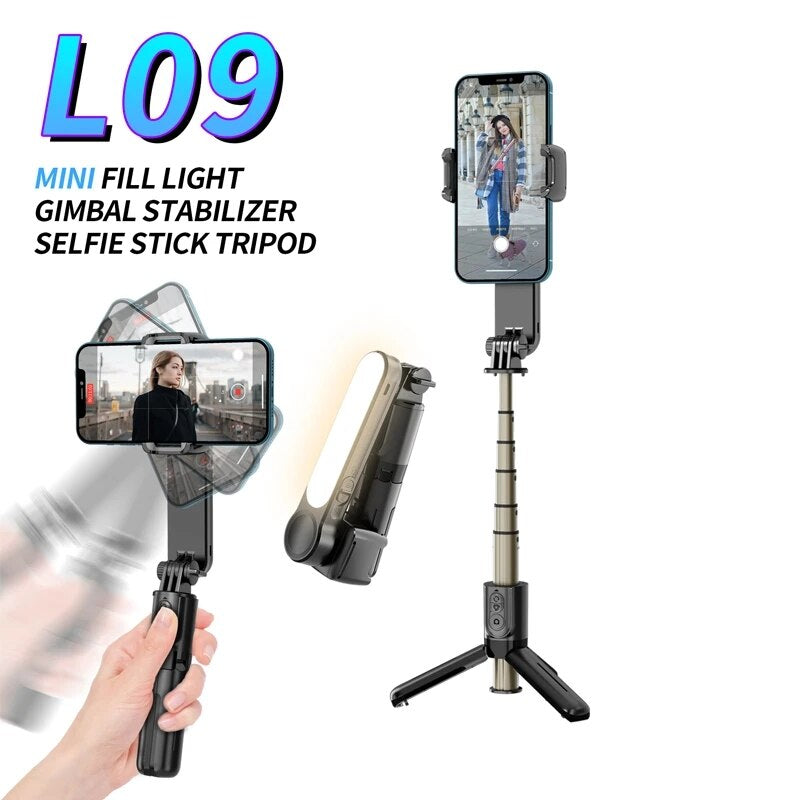 Handheld Gimbal Stabilizer Selfie Stick L09