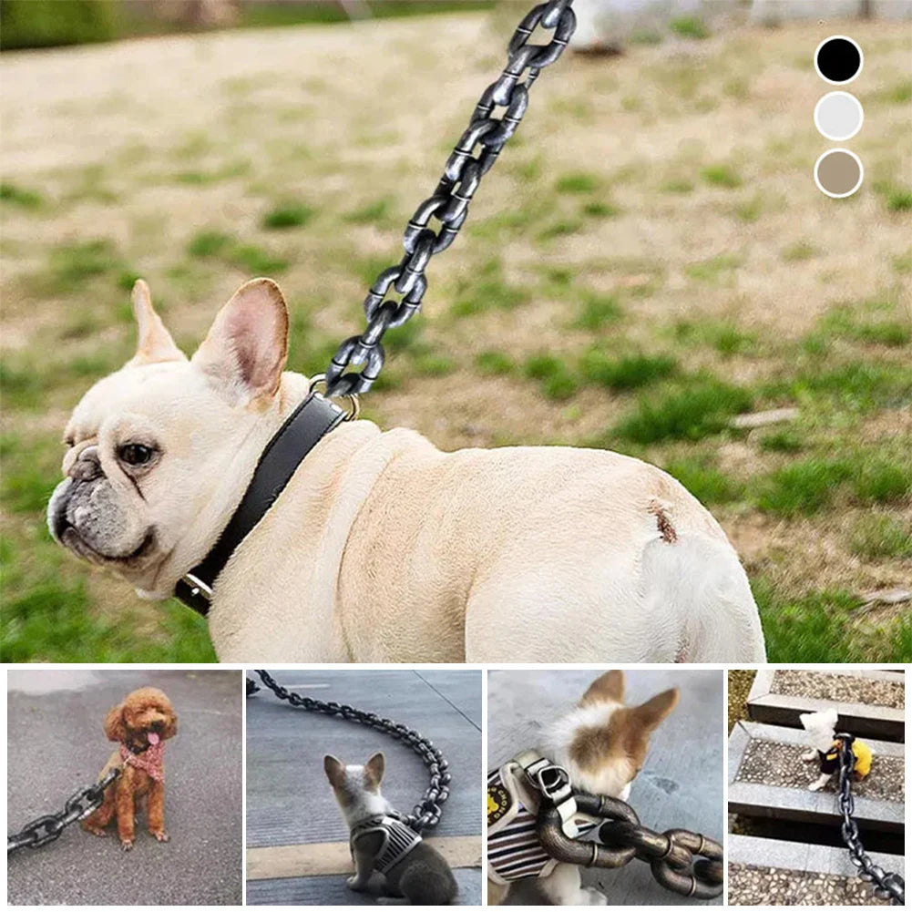 Funny Dog Chain Leash