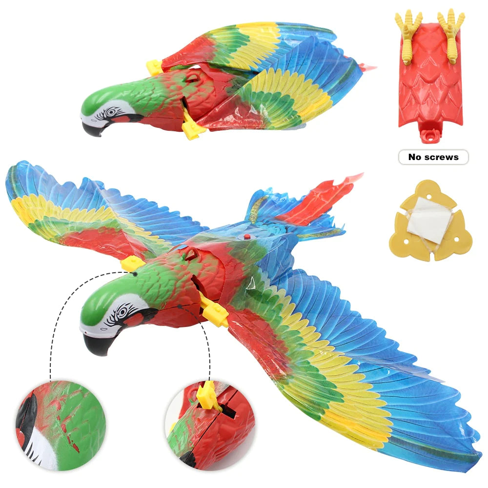 Interactive Flying Bird Toy for Cats