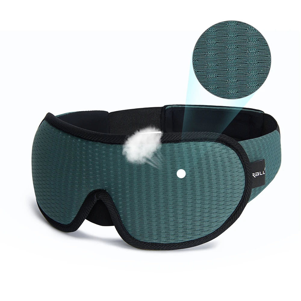 3D Sleeping Mask Block Out Light Soft Padded